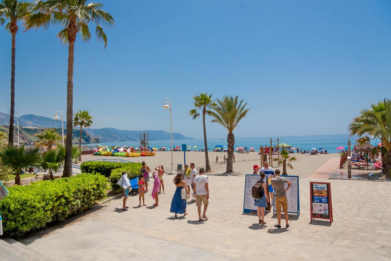 Ferienwohnung Burriana Playa Carmona Nerja Exterior foto