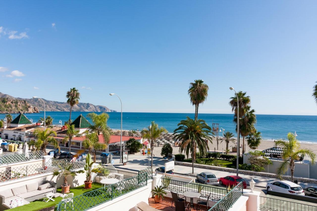 Ferienwohnung Burriana Playa Carmona Nerja Exterior foto